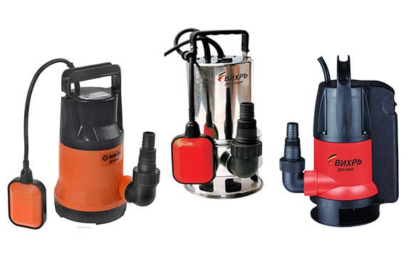 Насос Дренажник ДН-400 ВИХРЬ, артикул 68/2/1
