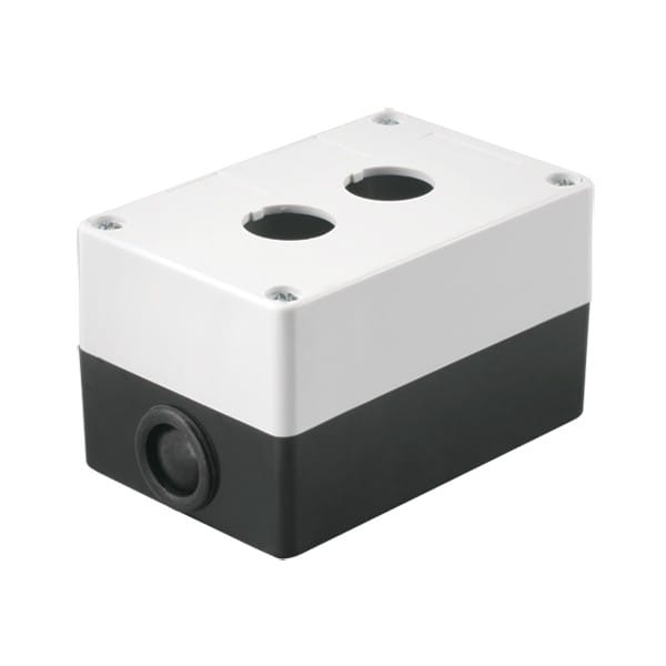 Корпус КП-102 на 2 кнопки белый, артикул УТ000056183