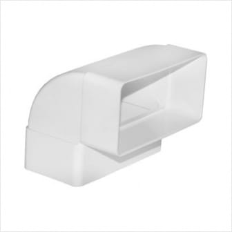 Колено прямоугольное вертикальное 60х120/90гр, артикул 17955