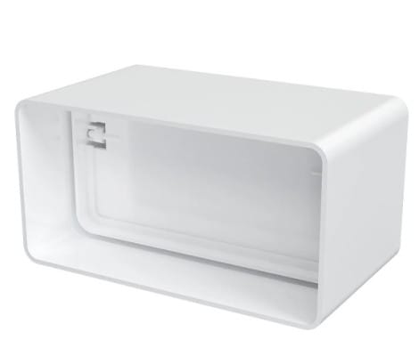 Соединитель прямоугольных каналов с обратным клапаном 60х120, артикул УТ000042380