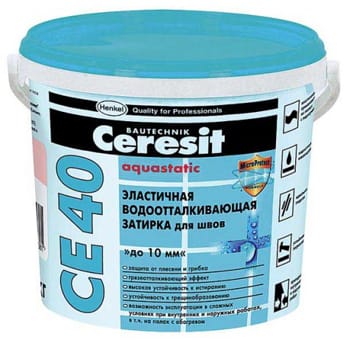 Затирка CERESIT СЕ40 фламинго 2кг (12), артикул 2092757
