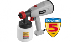 Краскопульт электрический 350Вт 0.8л 700 мл/мин вязкость краски 60 DIN сопло 1,8мм, артикул УТ000065551