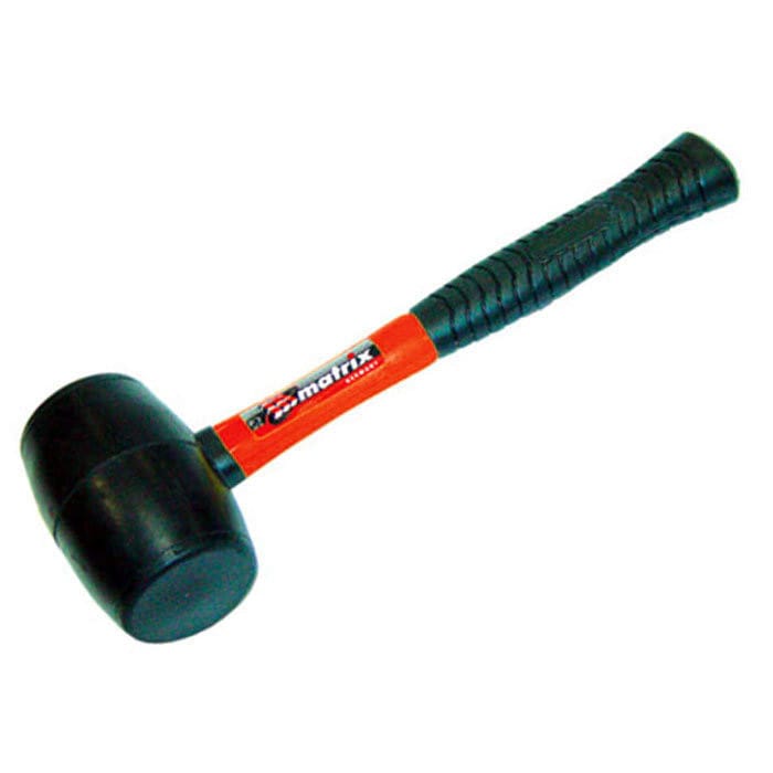 Киянка черная резиновая обрезин.рукоятка 680гр Pobedit, артикул 2541068