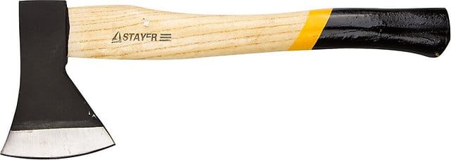 Топор STAYER "MASTER" кованый с деревянной рукояткой,600гр, артикул 20610-06