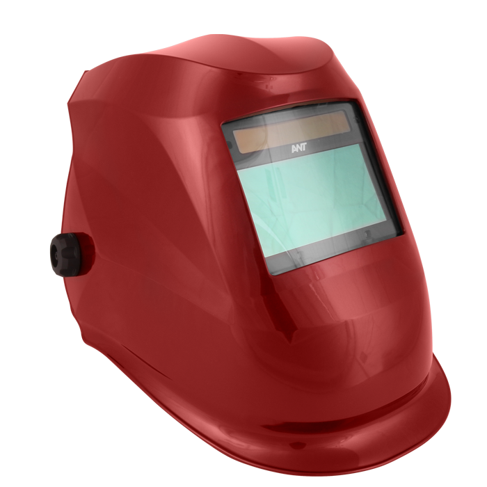 Маска сварщика AWT FACTOR красная глянцевая, артикул УТ000090028