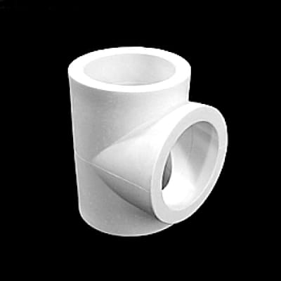 Тройник PPR 25 белый, артикул УТ000035124