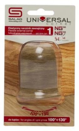 00F Угол для плинтуса эластичный 56 Дуб Песочный Наружный  (1шт/уп), артикул УТ000046690