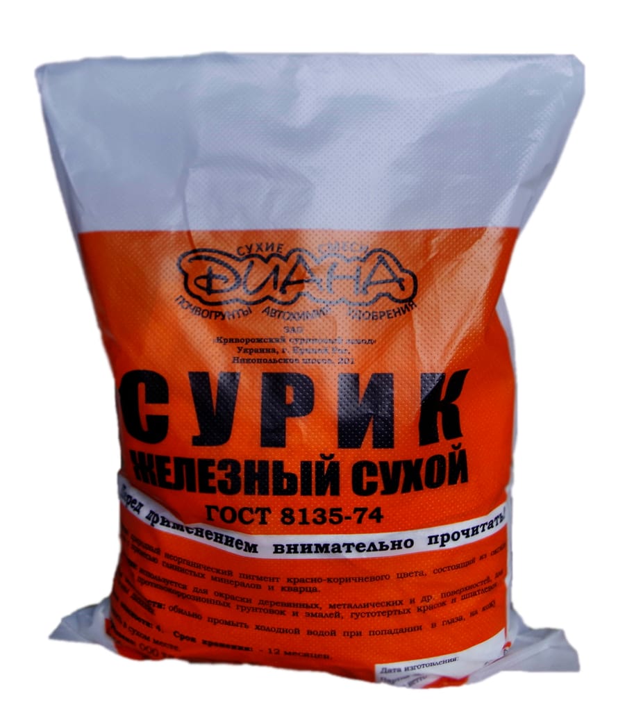 Сурик железный 3кг, артикул УТ000033858