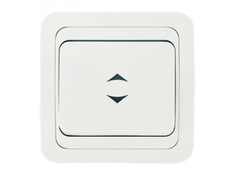 Выключатель 1кл проходной белый/белый Мимоза, артикул УТ000076682