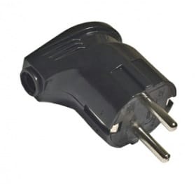 Евровилка Черная угловая с ушком, артикул А0112