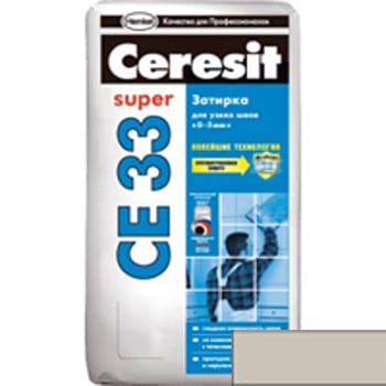 Затирка CERESIT CE33 серая 5кг (4), артикул УТ000005979