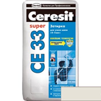 Затирка CERESIT CE33 жасмин 2кг (12), артикул 2092224
