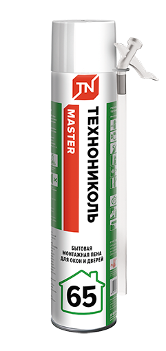 Пена монтажная Быт. ТехноНИКОЛЬ Master 65 (12), артикул 625506