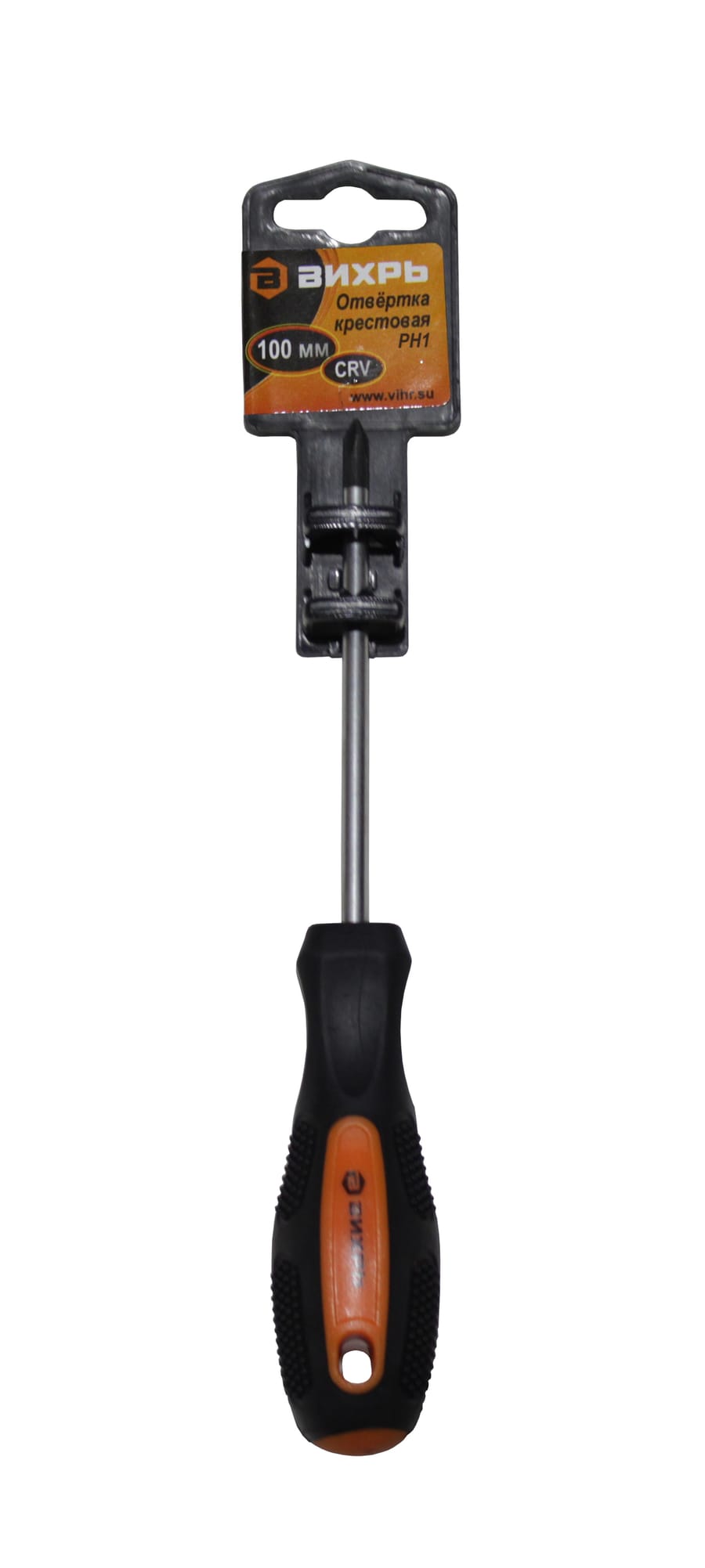 Отвертка крестовая РН1, 100мм 73/6/2/1, артикул 73/6/2/1