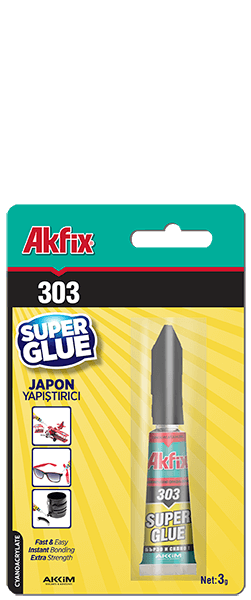 Akfix 303 Супер клей 3гр, артикул УТ000087903