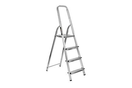 Стремянка алюминиевая 4 ступени ВИХРЬ, артикул 73/5/1/2