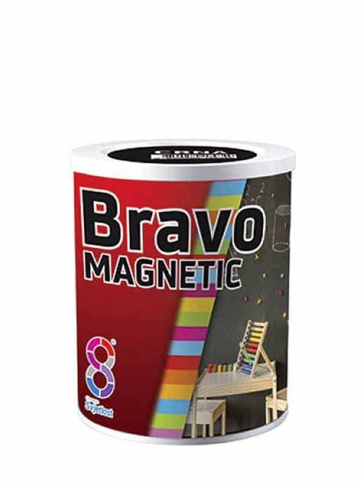Краска ВД BRAVO MAGNETIC черная 0.5л, артикул УТ000094413
