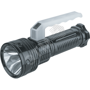 Фонарь светодиодный аккумулят.с вилкой NPT-CP03-ACCU 4 LED пластик, артикул 94951