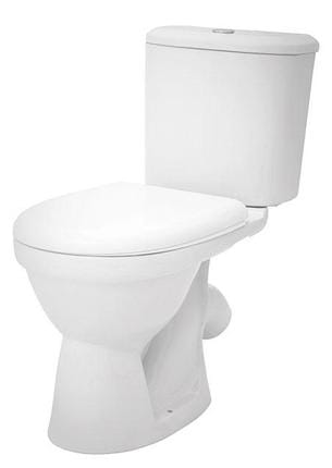 Унитаз-компакт "Бореаль" (сиденье ДЮРОПЛАСТ кос.вып. 2 режима) Сантэк, артикул УТ000064904