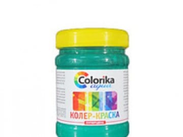 Колер-краска Colorika Aqua зеленая 0,3кг, артикул УТ000044673