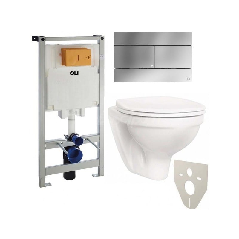 Система инсталляции с подвесным унитазом "Бореаль"(дюро. soft close), артикул УТ000079794