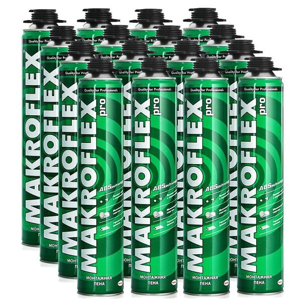 Пена монтажная Проф. MAKROFLEX 65 850мл (16), артикул 724489