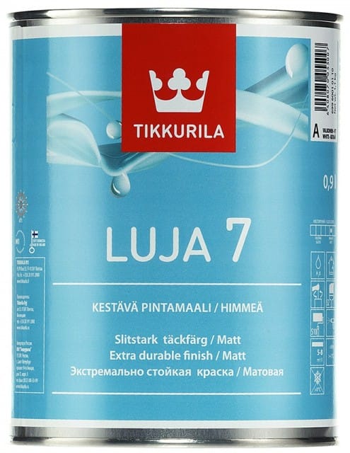 Краска ВД ТИККУРИЛА ЛУЯ 7 акрилатная матовая 2,7л, артикул УТ000092751