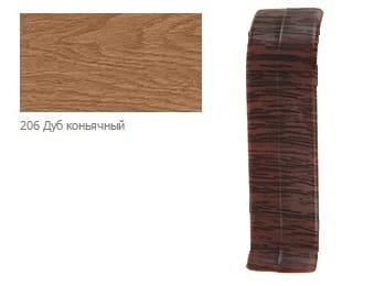 092 Угол для плинтуса  56  Дуб Серый  Соединитель Salag (25 шт), артикул УТ000045556