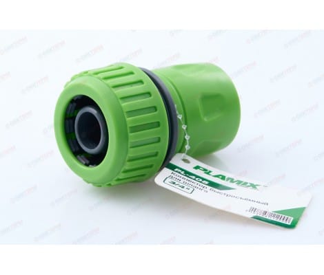 Полив Коннектор быстросьемный 3/4 PLAMIX PL-405, артикул 41192