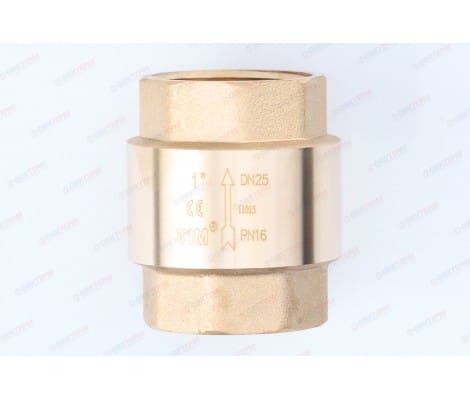 TIM Обратный клапан 1 лат.шток, артикул 37178