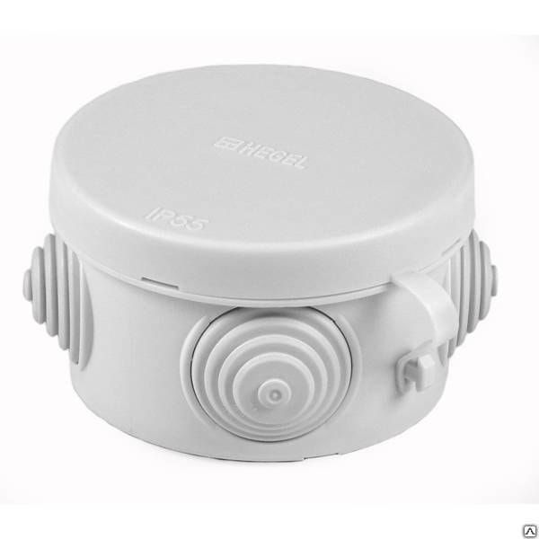 Коробка распределительная 43x80x35 IP51 10 кабельных вводов, артикул 67091