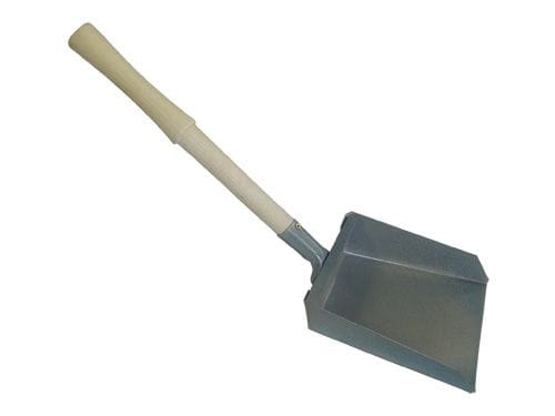 Совок для мусора металлический с дерев. ручкой корот., артикул 00-00000489