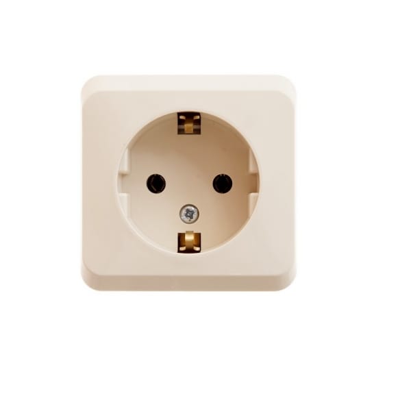 ЭТЮД Бежевый Розетка 1-я с\з накладная 16А\250В (Schneider Electric ), артикул УТ000035327
