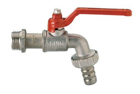 Кран шаровой VALTEK со штуцером нар.3/4" ручка рычаг, артикул УТ000075158