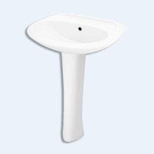 Умывальник "Бриз - 60" с постаментом 1\отв. Сантэк, артикул УТ000076280