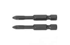 Биты "X-DRIVE" торсионные кованые, обточенные, KRAFTOOL 26121-1-50-2, Cr-Mo сталь, тип хвостовика E, артикул УТ000090774