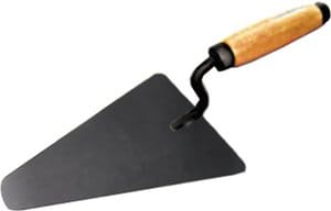 Кельма бетонщика ''Треугольник''  160 мм деревянная ручка, артикул 05035*