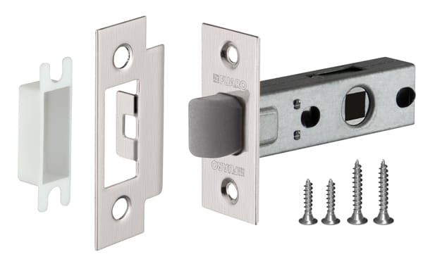 Защелка врезная PLAST P12-45-25-SN мат.никель, артикул 33595