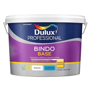 Грунт глубокого проникновения ВД Dulux Bindo Base 10л, артикул УТ000090343