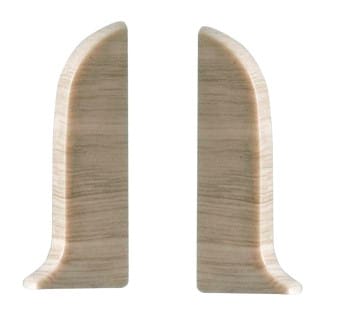 073 Угол для плинтуса  56  Дуб Полярный Торцевая пара Salag, артикул УТ000055296