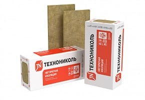 Утеплитель Минвата Техновент Стандарт (ТН) 1200х600х50 (4,32 м2/0,216 м3) 6 плит, артикул 012658