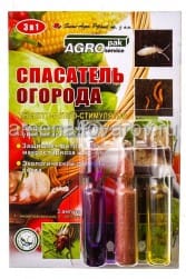 Средство от фитофтороза, некроза, пятнистости, проволочника, медведки Спасатель Огорода 3 в 1 3 ампу, артикул 078962