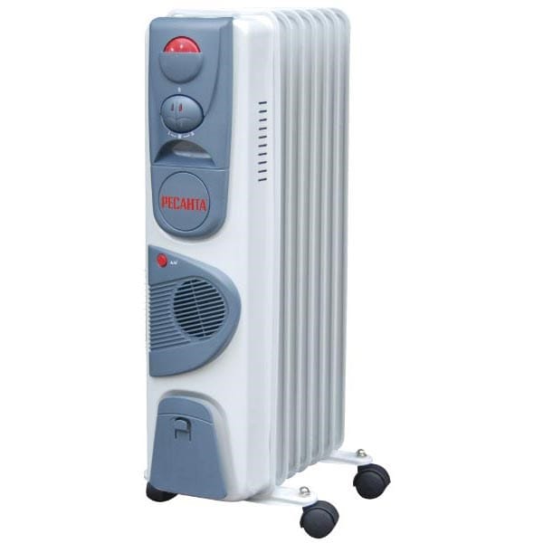 Масляный радиатор ОМ-7НВ (1,9кВт)  РЕСАНТА, артикул УТ000071466