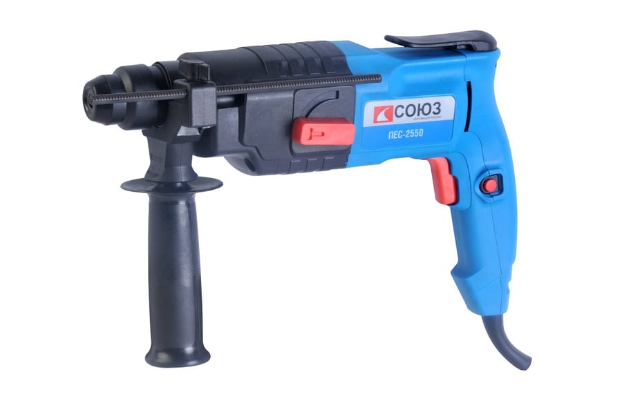 Перфоратор СОЮЗ, SDS+, 800 Вт, 2 режима, 0-1000об/мин 1,5Дж, артикул УТ000093320