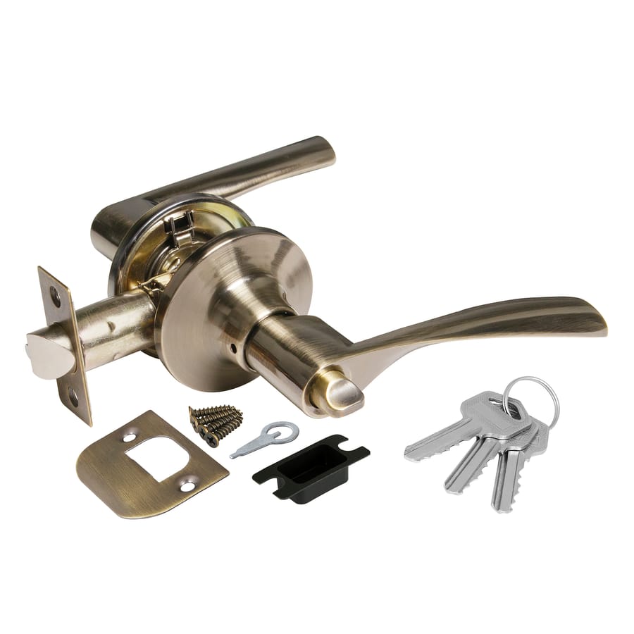 Ручка защелка DX610 AB-ET 6010 АВ-E (кл/фик.) бронза, артикул 44439