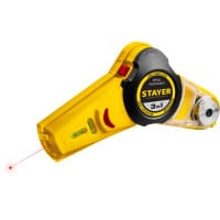 Уровень с приспособлением для сверления,7 м, точн. +/-1,5 мм/м STAYER Drill Assistant, артикул 34987