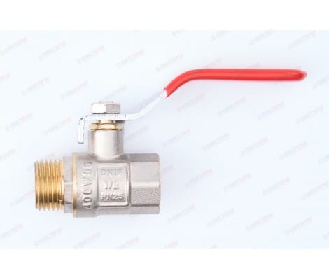 Кран шаровый ТСМ 1/2" ВН ручка, артикул 72946