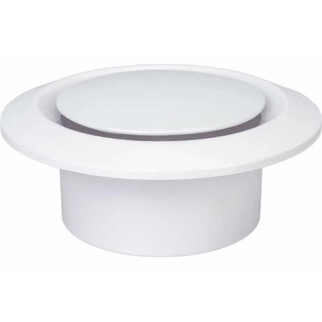 Анемостат приточно-вытяжной с фланцем 100 А100Ф, артикул 00-00000413