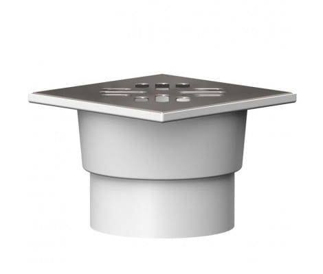 Трап ТП 110 вертикальный Нерж 150*150, артикул 81272