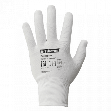 Перчатки нейлоновые Fiberon , XL "Сборочные работы", артикул УТ000095091